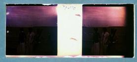 [Three unid. women on dock]