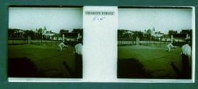 [Man playing tennis]