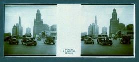 [Cars on Chicago street]