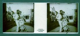 [Couple in street]