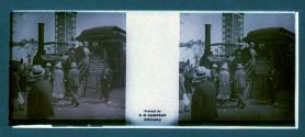 [Chicago Exposition- people waiting to see the Republic of Mexico Pres]
