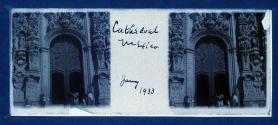 Cathedral Mexico Jany 1933