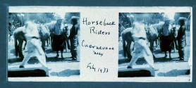 Horseback riders Cuernevaca Mex Feb 1933