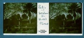 Patio of Westward Ho Hotel Phoenix