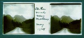 On the road near Montreaux May 1928