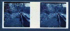 [People along path]