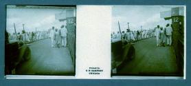 [People along street]
