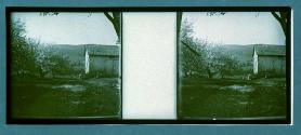 [Barn and landscape]