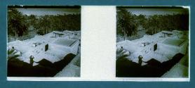 [View of ruins, land and water]