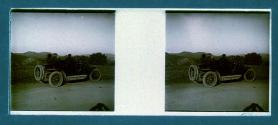 [Car on side of road]
