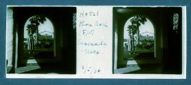 Hotel thru arch FW Ensenada Mex 3/5/36