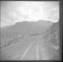 View from train-railroad tracks