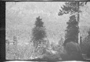 Man in camp, Alaska trip