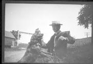 Boy with dog