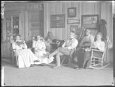 George Eastman and guests, Oak Lodge Trip