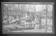 [Indian with alligators]