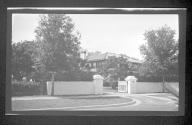 [View of large house from street]