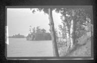 [Small building on island]