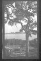 [View of large house by river]