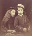 My grandchildren, Charlotte Norman and George Norman Junior