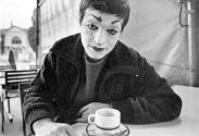 [Circus Performer Having Coffee-Circus Knie]