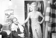 [Circus Performers in Trailer-Circus Knie]