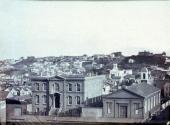 View from Kearny Street - in the foreground the Orphans' Asylum