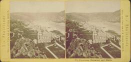 Panorama Oberwesel und Rhein.