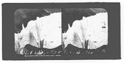 Les grandes pyramides au Glacier des Bossons
