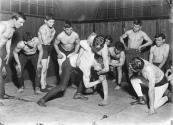 [Greek Wrestling Club, Hull House, Chicago]
