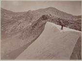 August Snowbank, East Humboldt Mountains