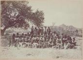 Group of Pah-Ute Indians.