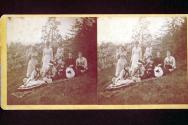 [Group portrait of eight women]