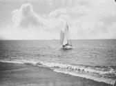 [A Suffolk Shrimper "Coming Ashore"]