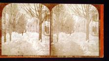 Winter Scene, Taconic Hotel, Manchester, Vermont