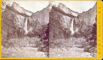 Bridal Veil Falls, 940 ft. high. View from Hutching's Trail.