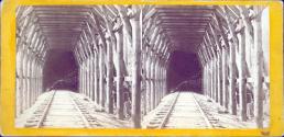 Interior of the Snow Sheds on the C.P.R.R.