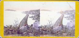 View from Break-neck looking north. Polypus Island in the distance.