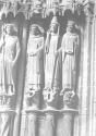 [Chartres Cathedral, detail, jamb statues]