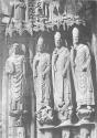 Chartres Cathedral, detail, jamb statues