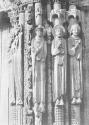 Chartres Cathedral, facade, jamb statues