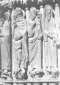 [Chartres Cathedral, detail, jamb statues]