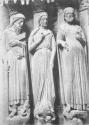 Chartres Cathedral, detail, jamb statues