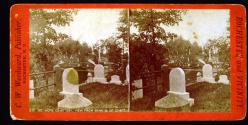 Mt. Hope Cemetery, graves north of Chapel