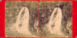 Suisse. Canton de Berne. Chute inférieure du Schmadribach.