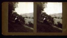 [Will Connell on hillside, California trip]