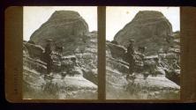 [Photographer Will Connell photographing at Vasquez Rocks, California]
