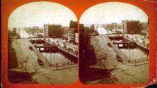 [Market Square, looking down Narragansett Bay, Providence, Rhode Island]