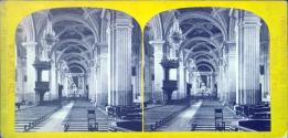 Intérieur de L'Eglise de Sallanches. Savoie