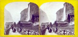 Chute Du Staubbach, Vallée De Lauterbrunnen, Suisse.